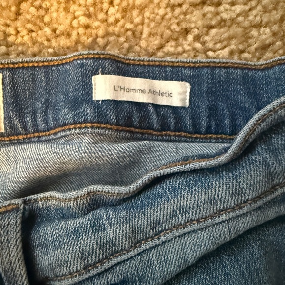L’Homme Athletic Frame Jeans - Picture 7 of 9